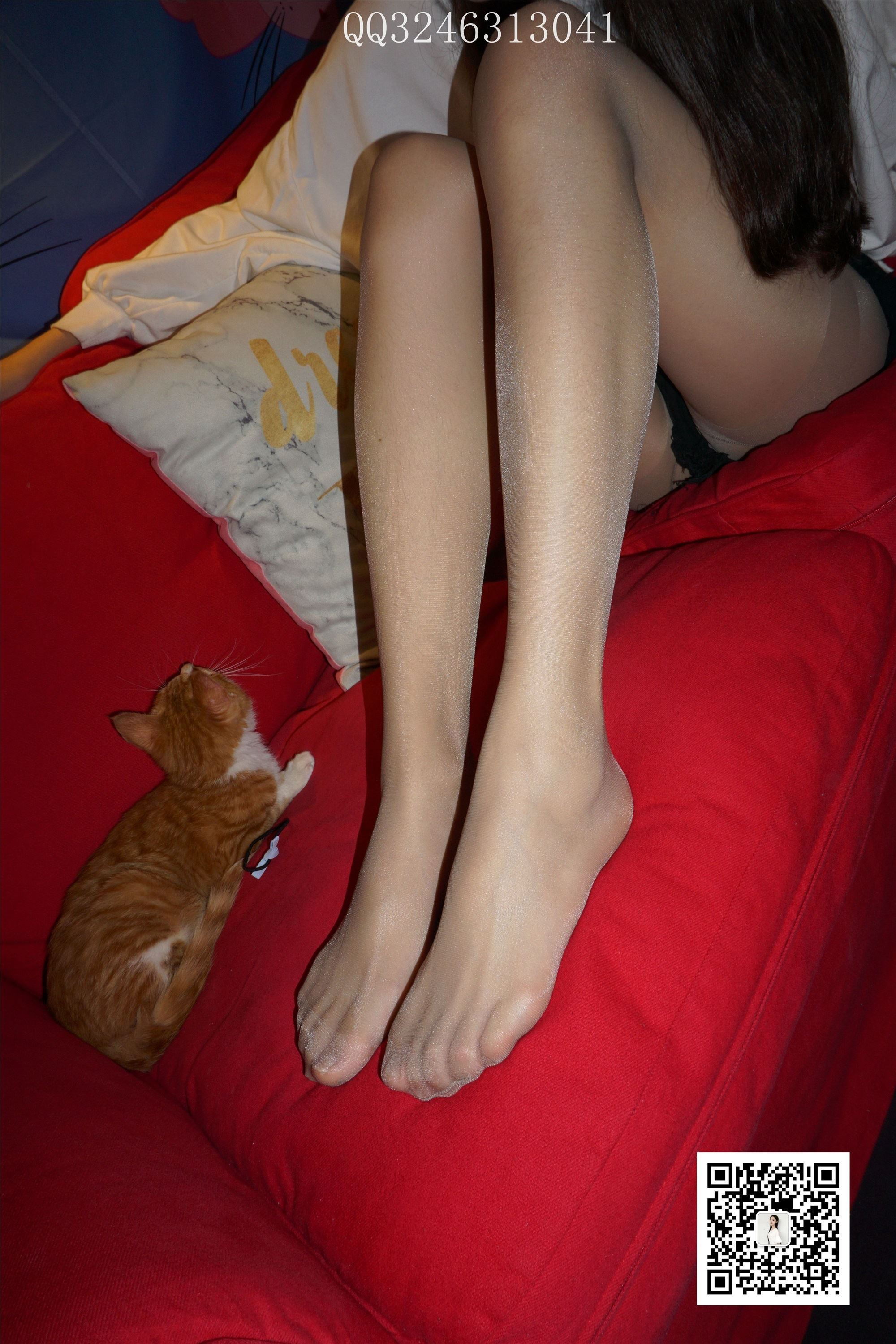 大生模拍 No.090 灰丝高跟小野猫